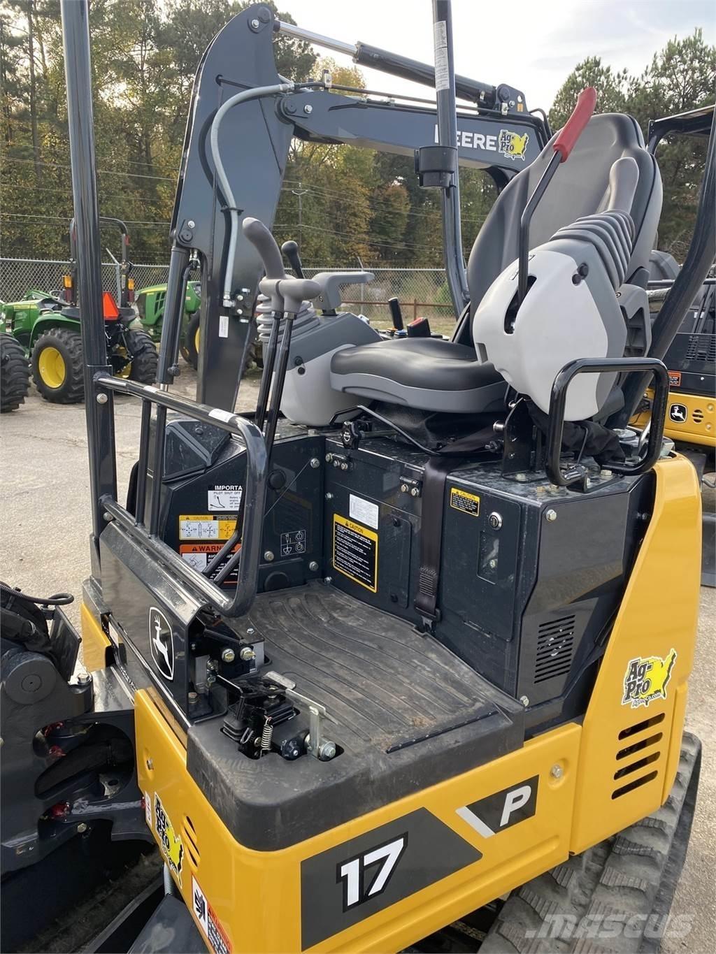John Deere 17 P Εκσκαφάκι (διαβολάκι) < 7t