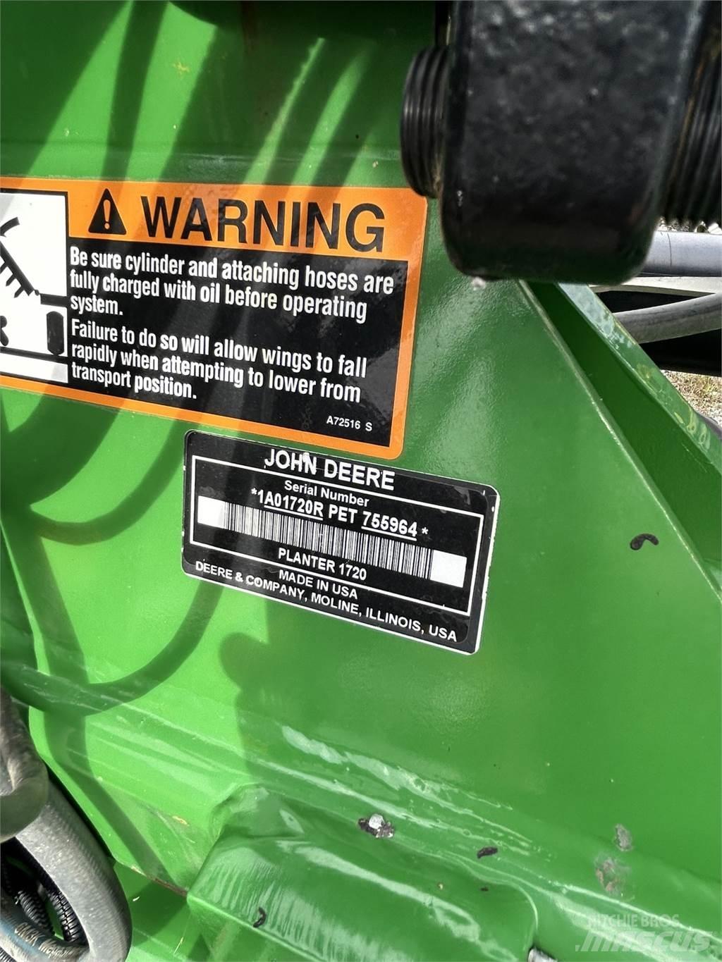 John Deere 1720 Φυτευτικές μηχανές