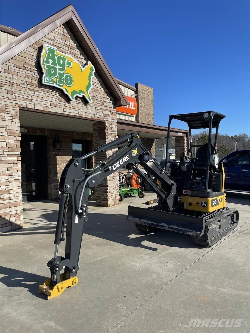 John Deere 26 P Εκσκαφάκι (διαβολάκι) < 7t