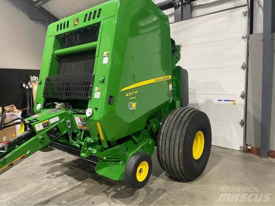 John Deere 450M Πρέσες κυλινδρικών δεμάτων