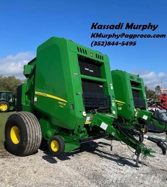 John Deere 460M Πρέσες κυλινδρικών δεμάτων