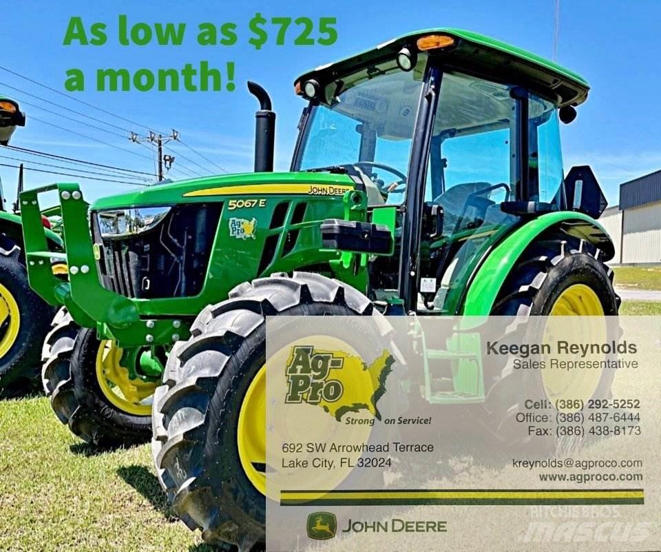 John Deere 5067E Τρακτέρ