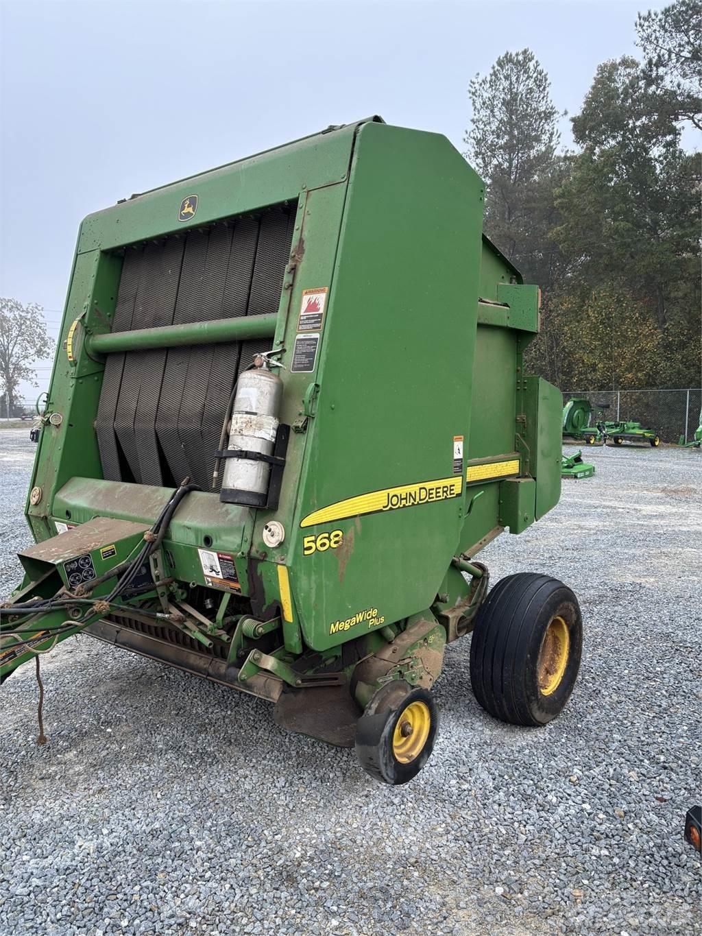 John Deere 568 Πρέσες κυλινδρικών δεμάτων