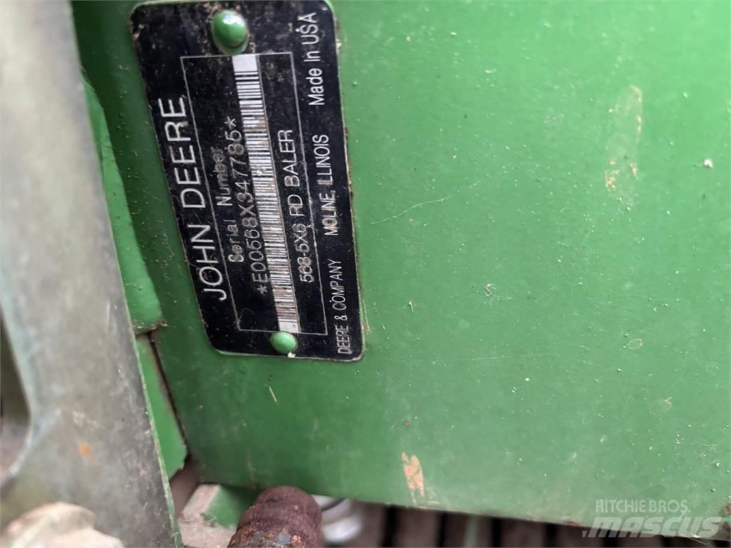 John Deere 568 Πρέσες κυλινδρικών δεμάτων