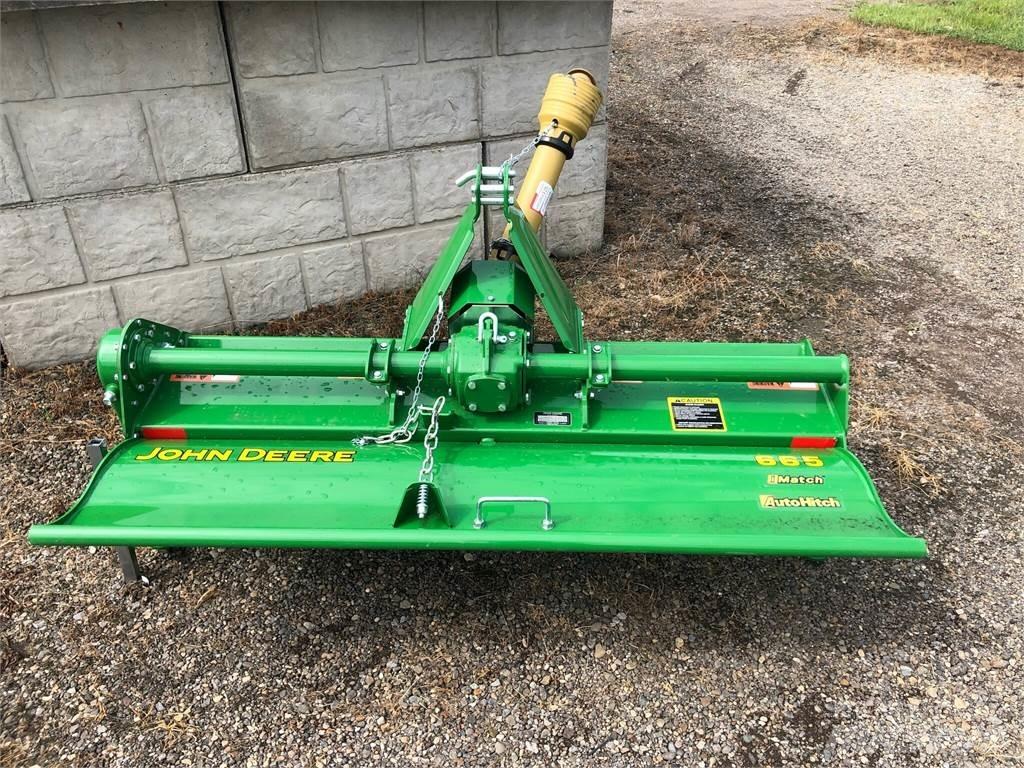 John Deere 665 Σβολοκόπτες και περιστροφικά άροτρα