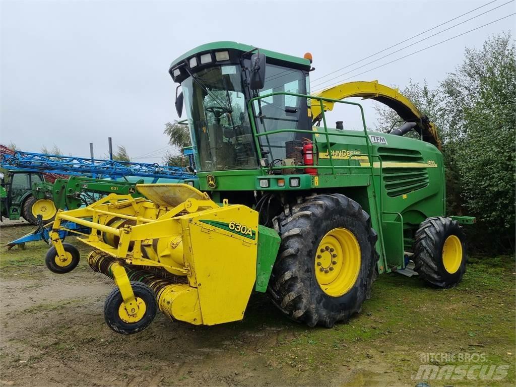 John Deere 7400 Ενσιρωκοπτικές μηχανές