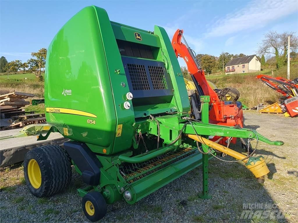 John Deere 854 Πρέσες κυλινδρικών δεμάτων