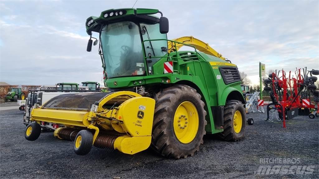 John Deere 9600 Ενσιρωκοπτικές μηχανές