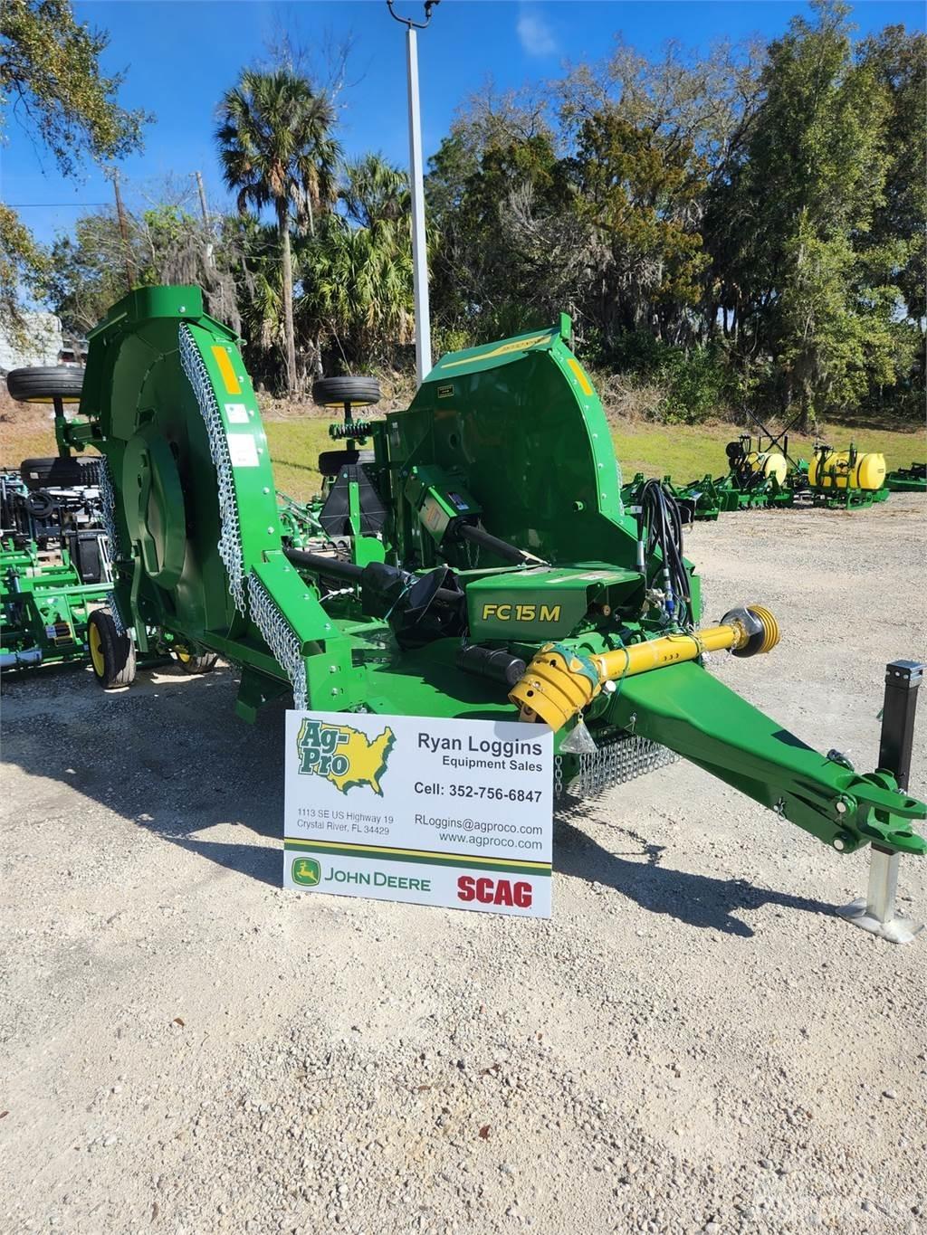 John Deere FC15M Τεμαχιστές, κόπτες και ξετυλιχτές δεμάτων