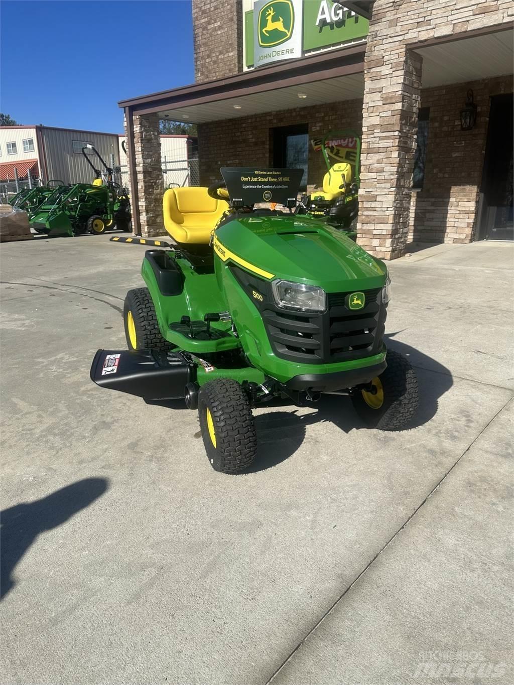 John Deere S100 Χορτοκοπτικά με καθιστό χειριστή