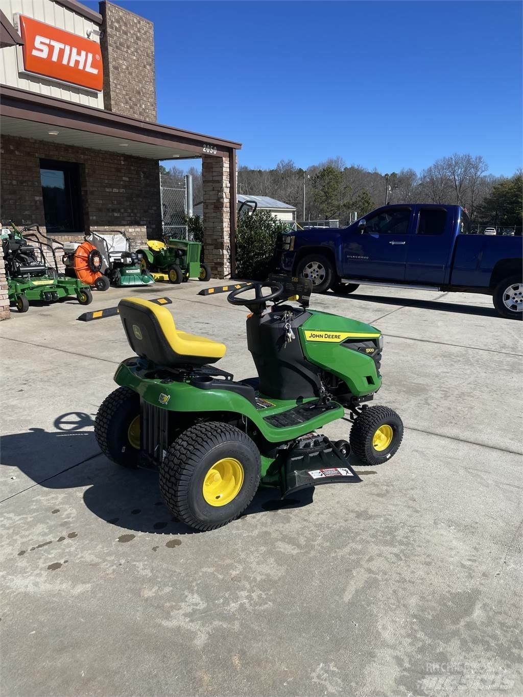 John Deere S100 Χορτοκοπτικά με καθιστό χειριστή