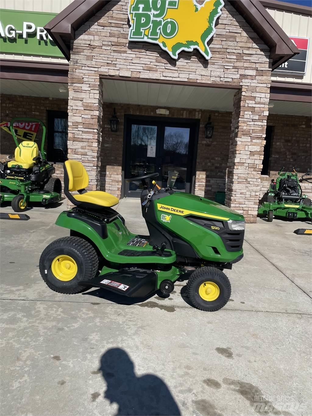 John Deere S120 Χορτοκοπτικά με καθιστό χειριστή