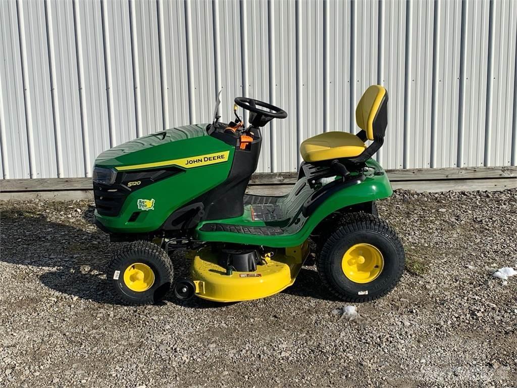 John Deere S120 Χορτοκοπτικά με καθιστό χειριστή