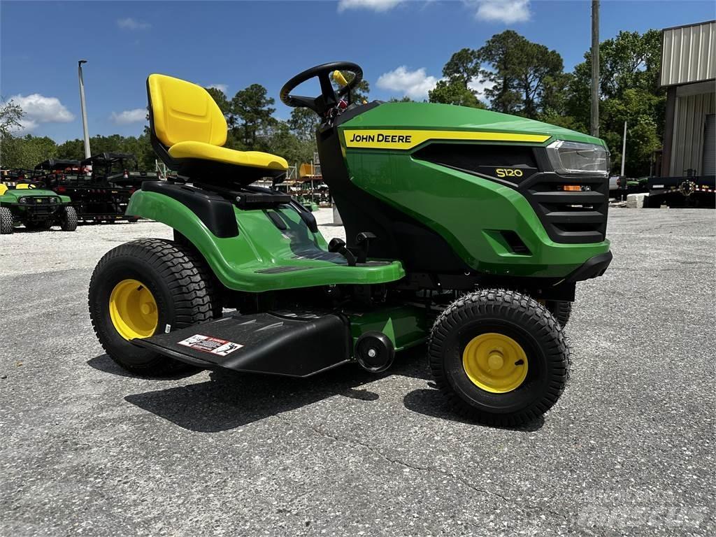 John Deere S120 Χορτοκοπτικά με καθιστό χειριστή