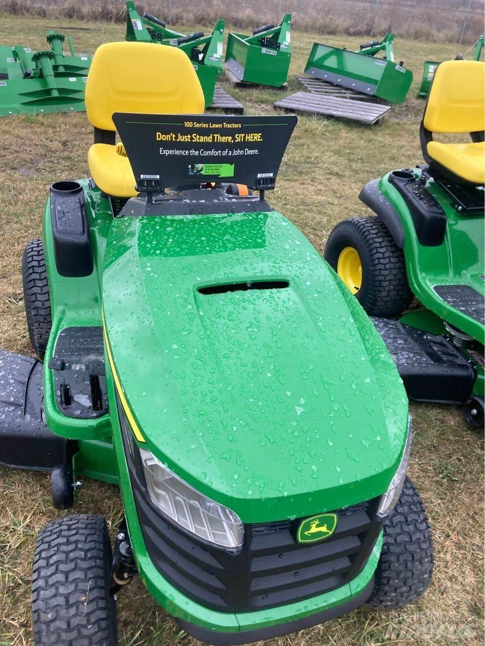 John Deere s120 Χορτοκοπτικά με καθιστό χειριστή