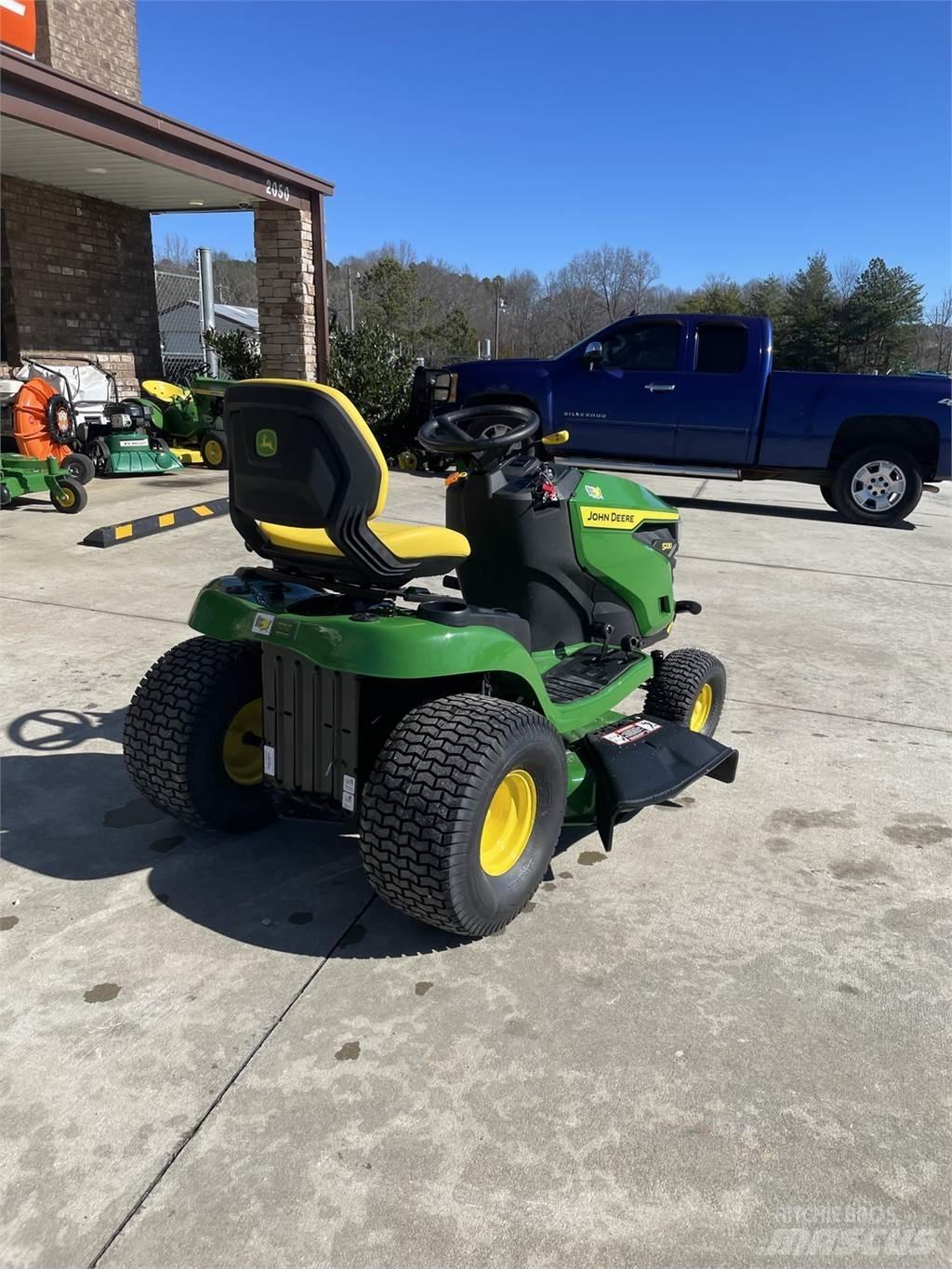 John Deere S220 Χορτοκοπτικά με καθιστό χειριστή