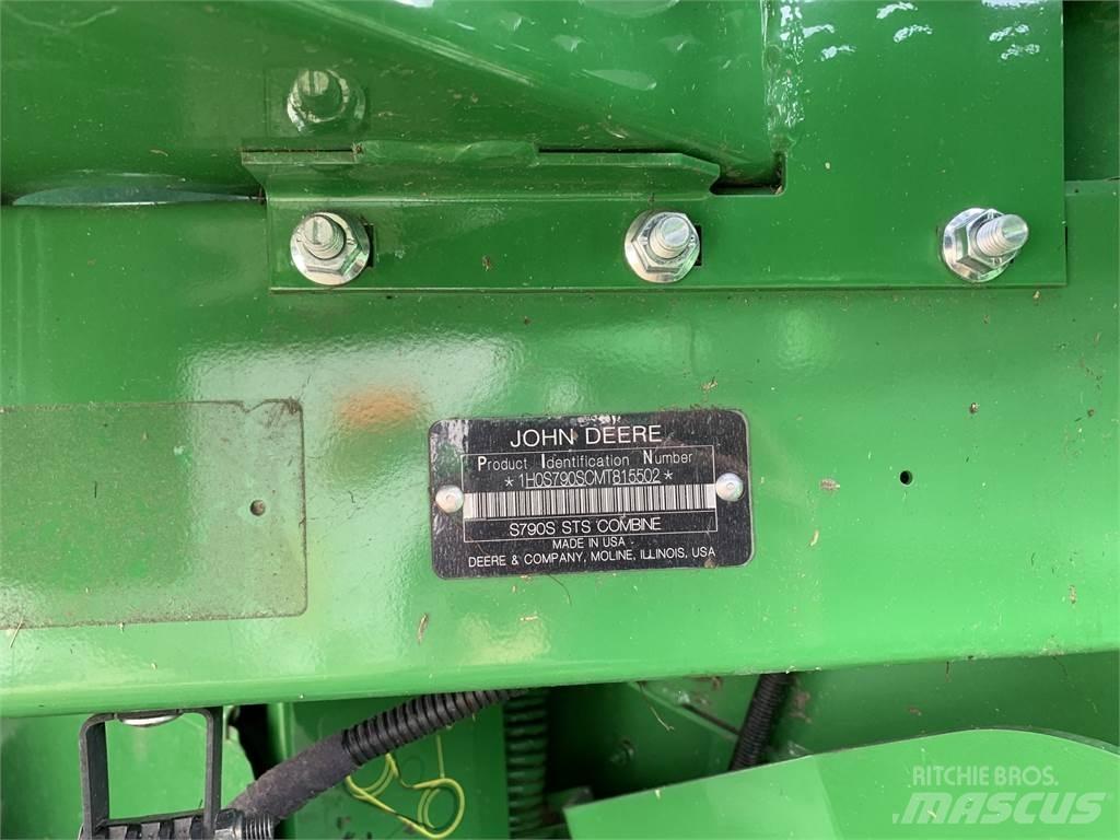 John Deere S790 Θεριζοαλωνιστικές μηχανές
