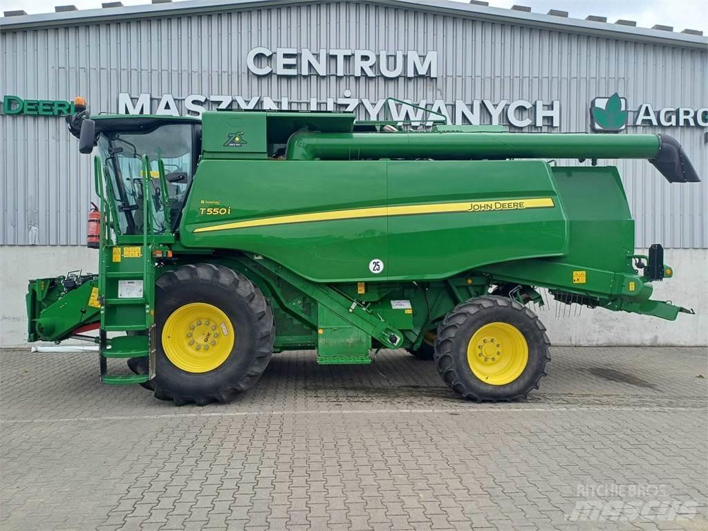 John Deere T550 Θεριζοαλωνιστικές μηχανές