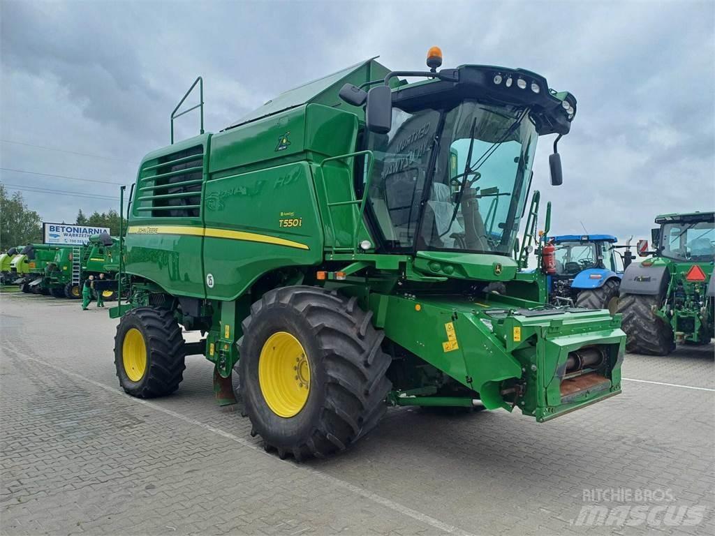 John Deere T550 Θεριζοαλωνιστικές μηχανές