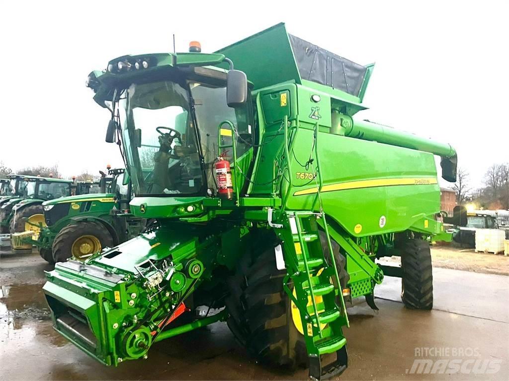 John Deere T670 Θεριζοαλωνιστικές μηχανές