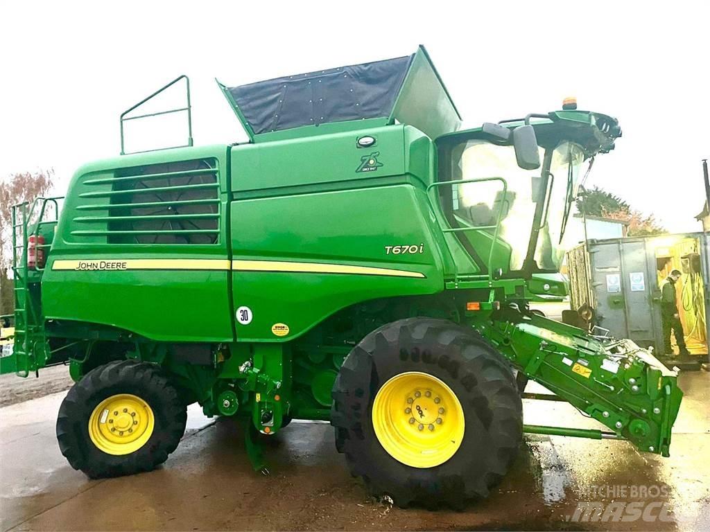 John Deere T670 Θεριζοαλωνιστικές μηχανές