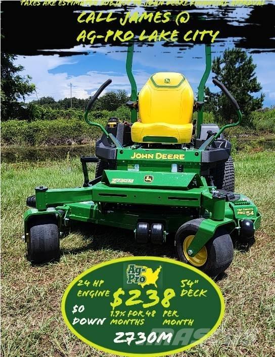 John Deere Z730M Χορτοκοπτικά μηδενικής στροφής