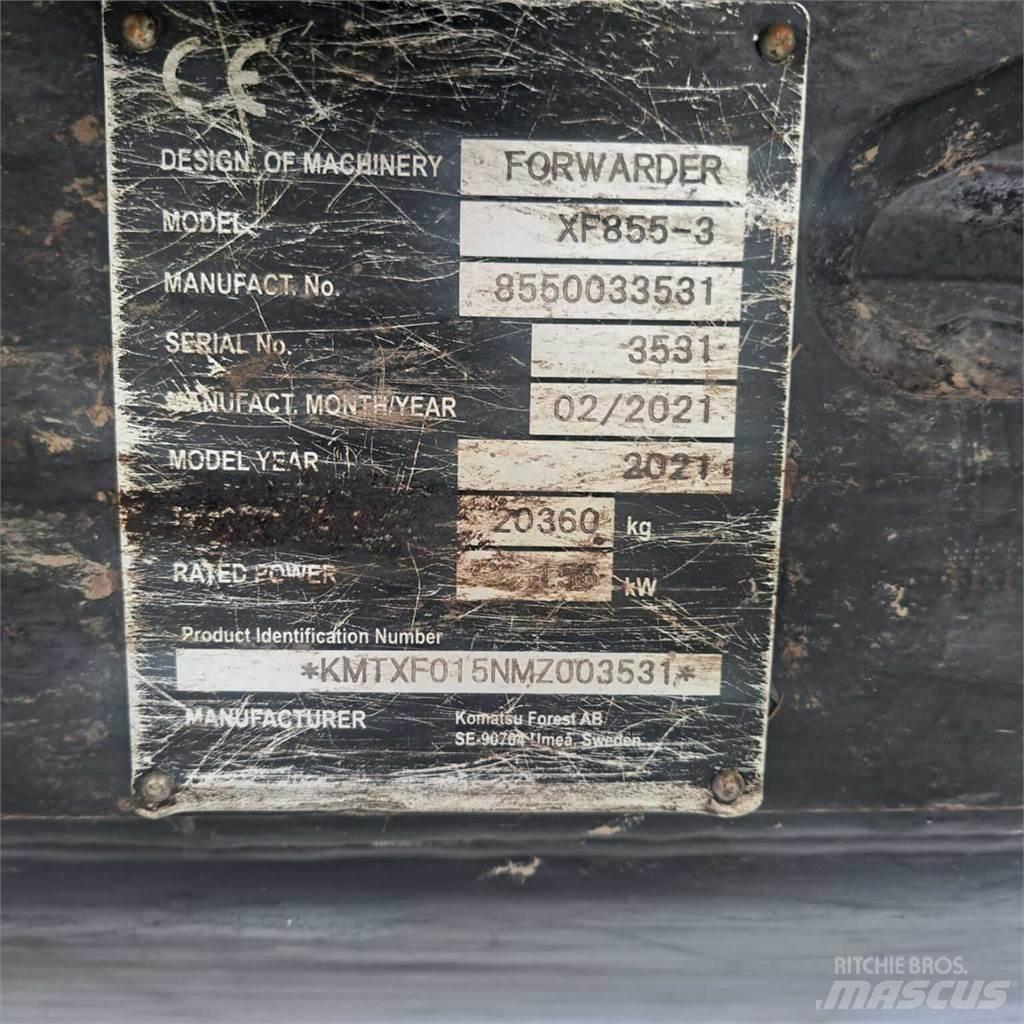 Komatsu 855 Μεταφορείς ξυλείας