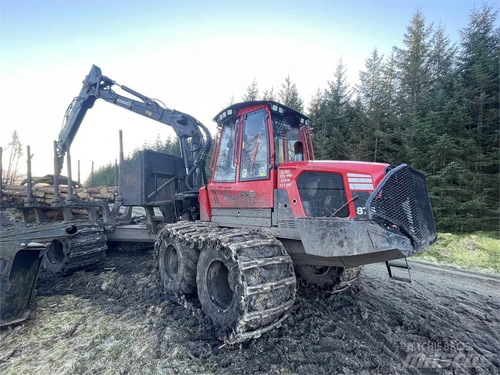 Komatsu 875 Μεταφορείς ξυλείας
