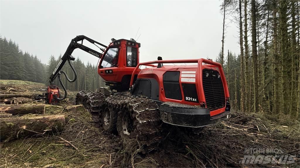 Komatsu 931XC Θεριζοαλωνιστικές μηχανές