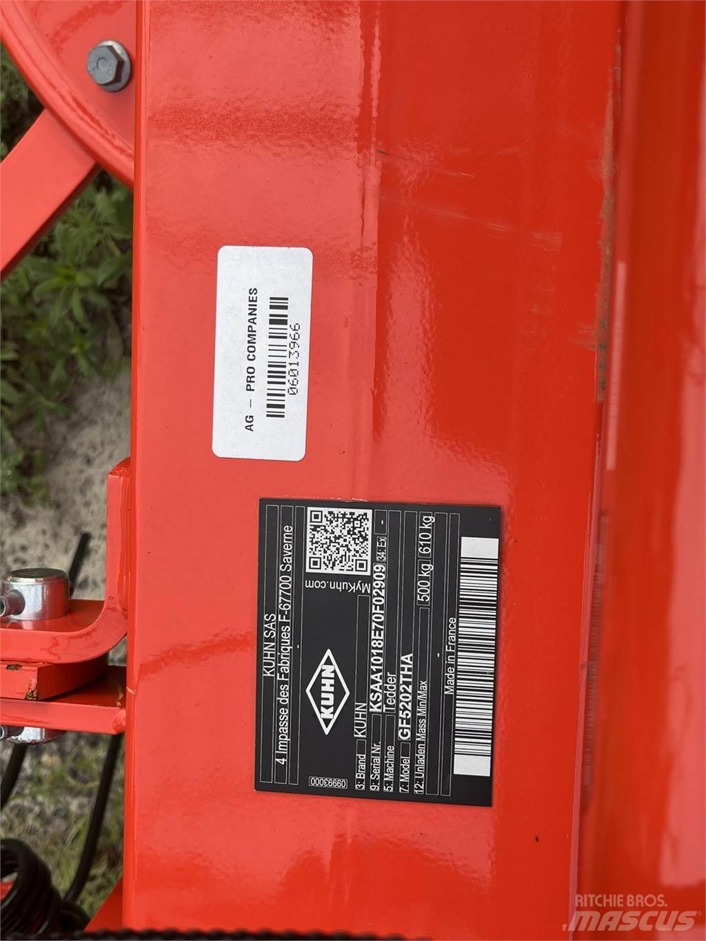 Kuhn GF5202THA Τσουγκράνες και χορτοξηραντικές μηχανές