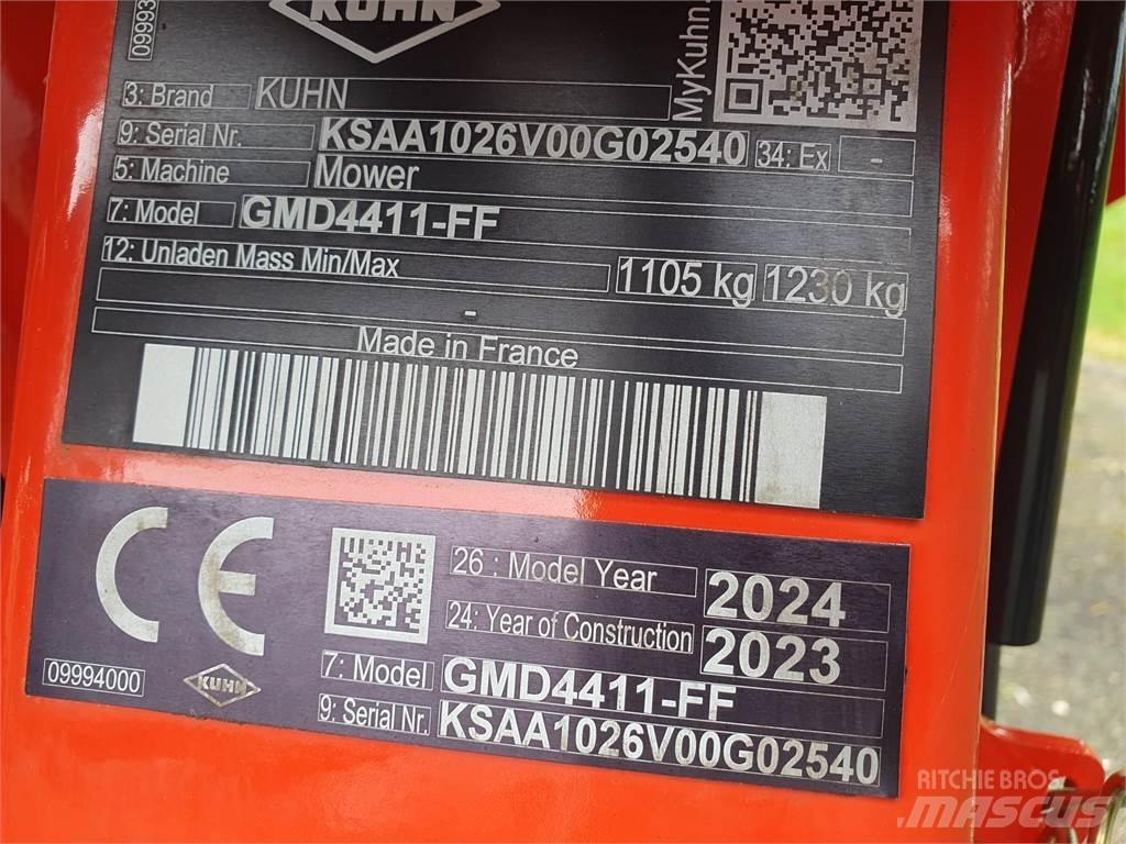 Kuhn GMD 4411 Χορτοκοπτικά-διαμορφωτές