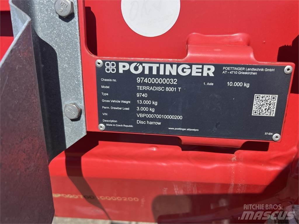 Pöttinger 8001t Δισκοσβάρνες