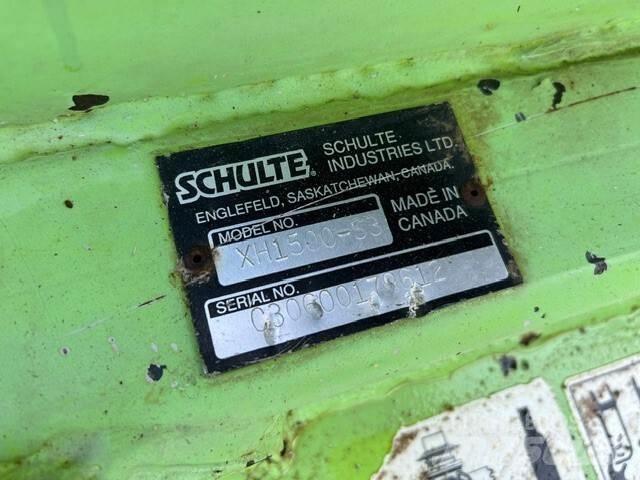 Schulte XH-1500 Τεμαχιστές, κόπτες και ξετυλιχτές δεμάτων