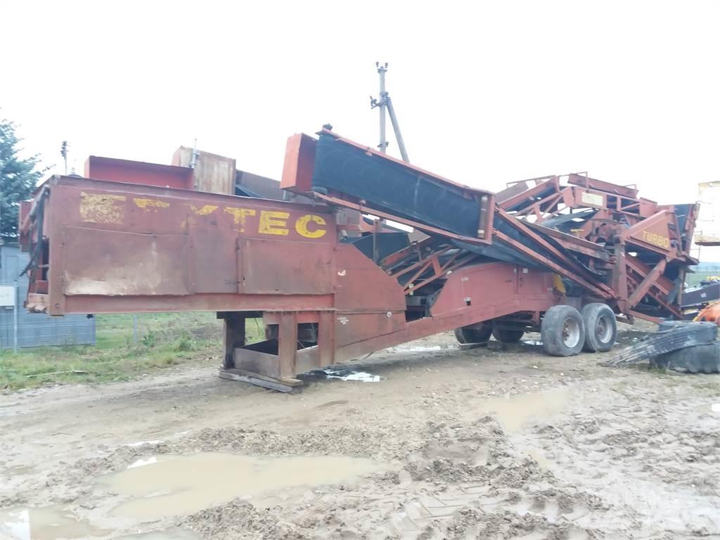 Extec screener Κινητές μηχανές κοσκινίσματος
