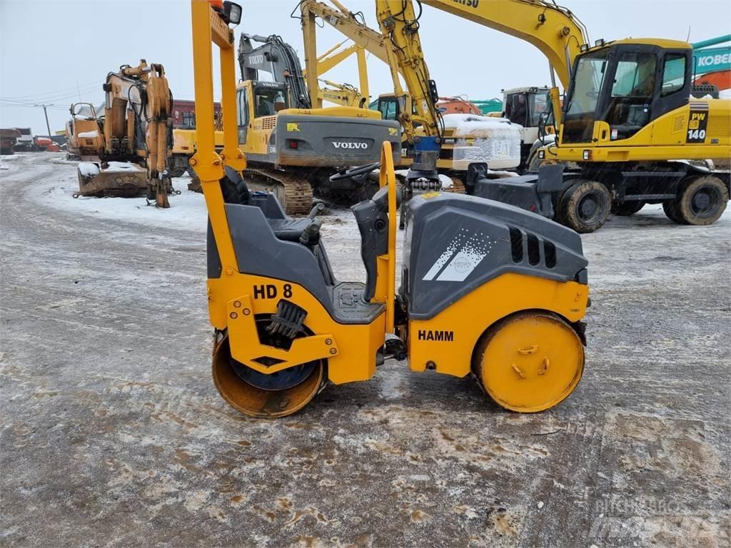 Hamm HD8CW Οδοστρωτήρες διπλού κυλίνδρου