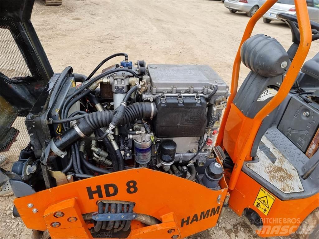 Hamm HD8VV Οδοστρωτήρες διπλού κυλίνδρου
