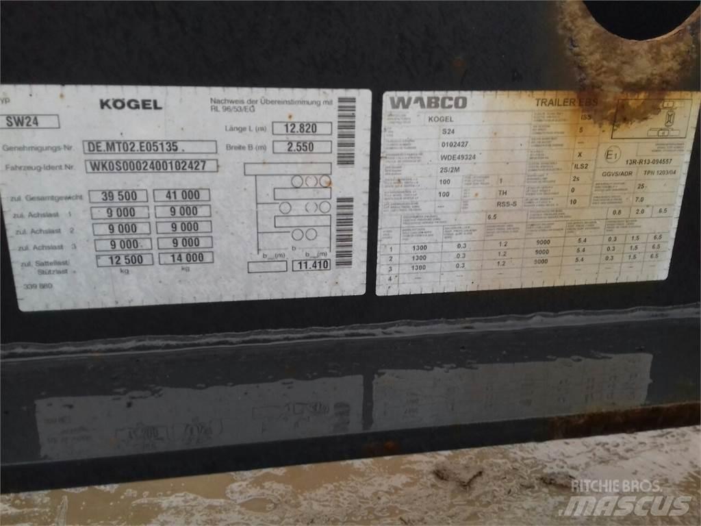 Kita SW24 Ημιρυμούλκες Container