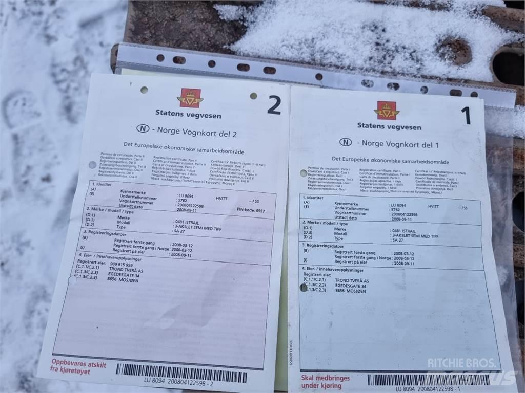 Krone ISTRAIL Ημιρυμούλκες φόρτωσης κάδων