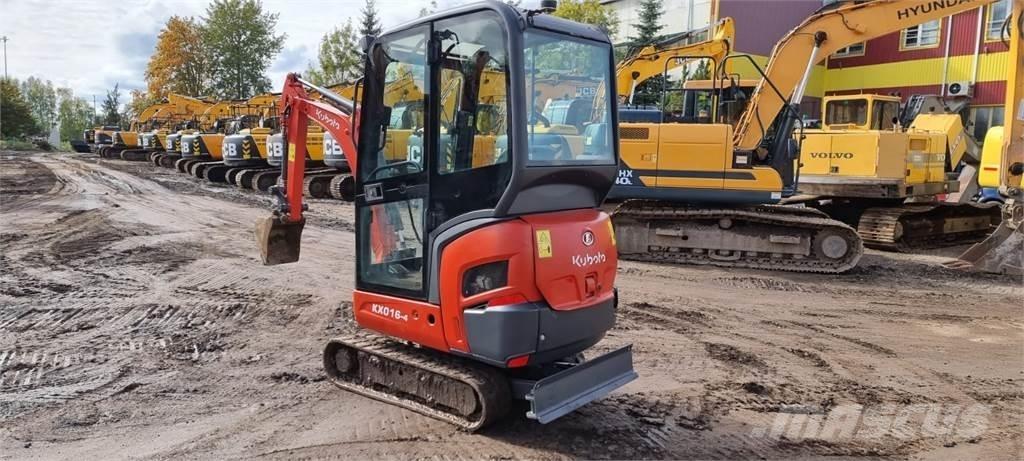 Kubota KX 016-4 Εκσκαφάκι (διαβολάκι) < 7t