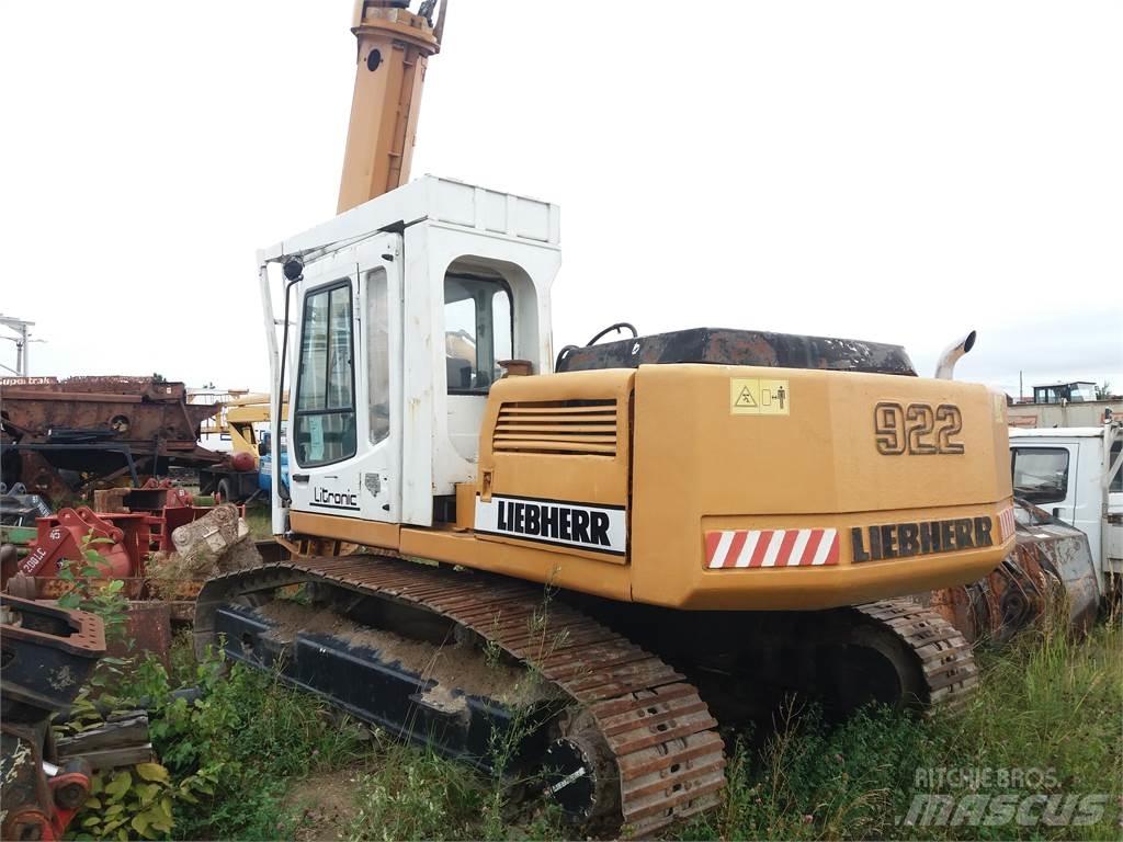 Liebherr 922HDS Εκσκαφείς με ερπύστριες