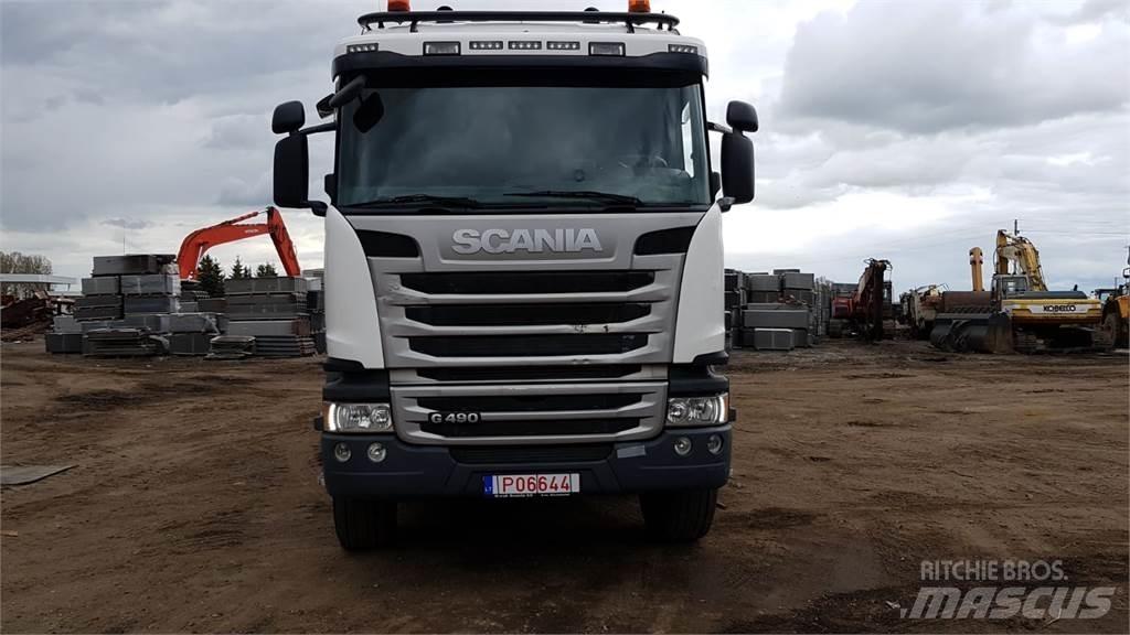Scania G 490 Φορτηγά φόρτωσης κάδων