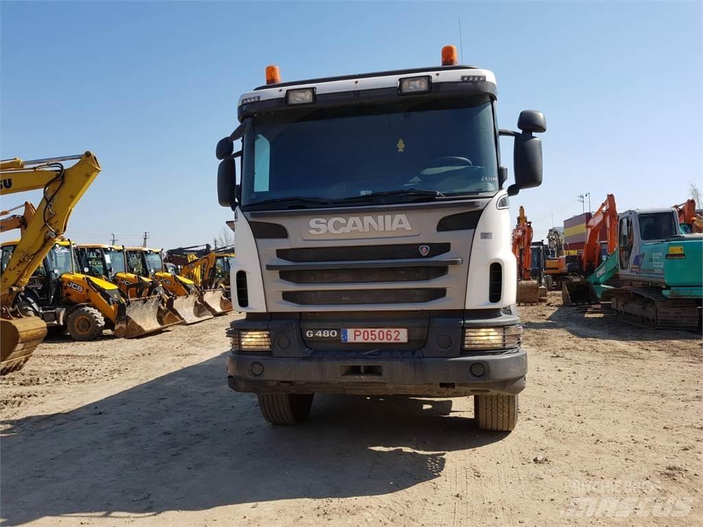 Scania G480 8x4 Φορτηγά φόρτωσης κάδων