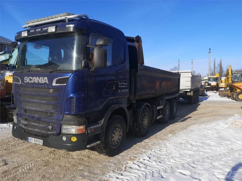 Scania R560 8x4 Φορτηγά φόρτωσης κάδων