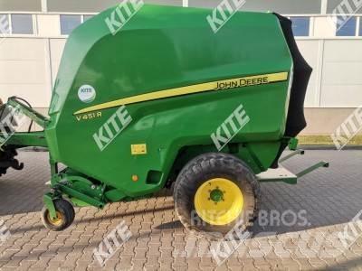 John Deere V451 R Πρέσες κυλινδρικών δεμάτων