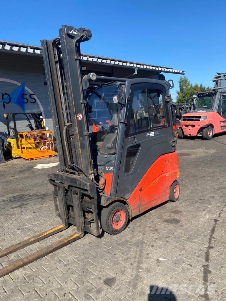 Linde E 16 PH-01 Ηλεκτρικά περονοφόρα ανυψωτικά κλαρκ
