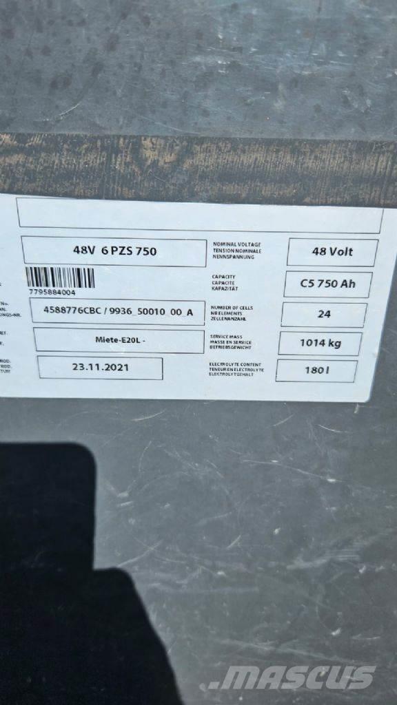 Linde E 18 L-02 Ηλεκτρικά περονοφόρα ανυψωτικά κλαρκ