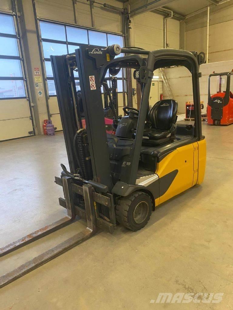 Linde E 18 L-02 Ηλεκτρικά περονοφόρα ανυψωτικά κλαρκ