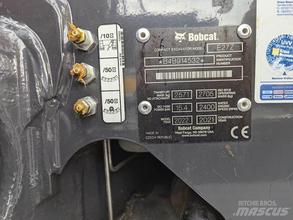 Bobcat E 27z Εκσκαφάκι (διαβολάκι) < 7t