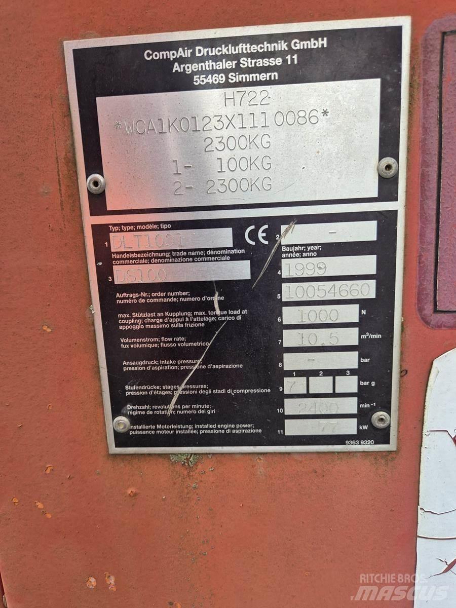 Compair DS100 Συμπιεστές