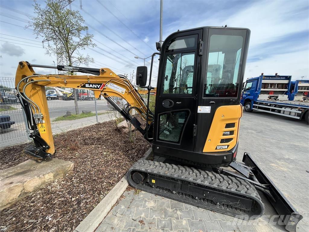 Sany SY 26 U Εκσκαφάκι (διαβολάκι) < 7t